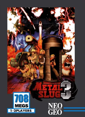 Metal Slug 3 box cover front